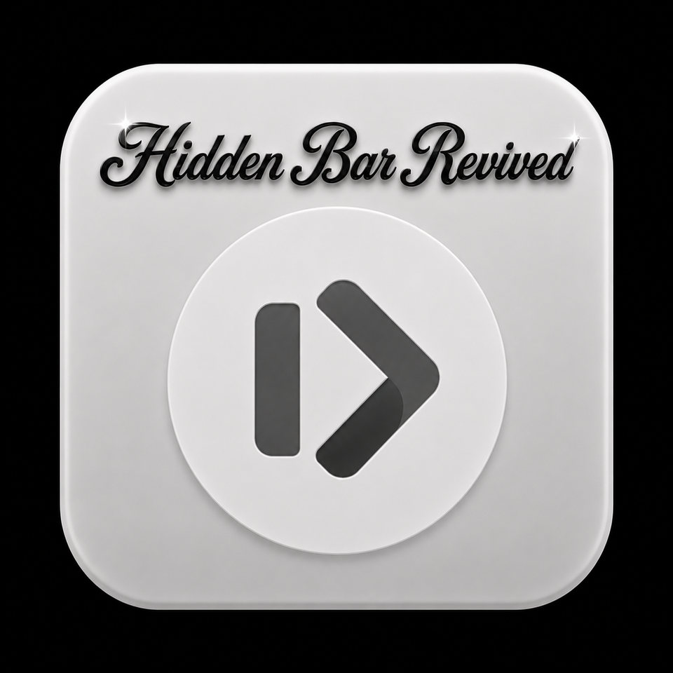 Keep Your Menu Bar Clutter Free With Hidden Bar Revived